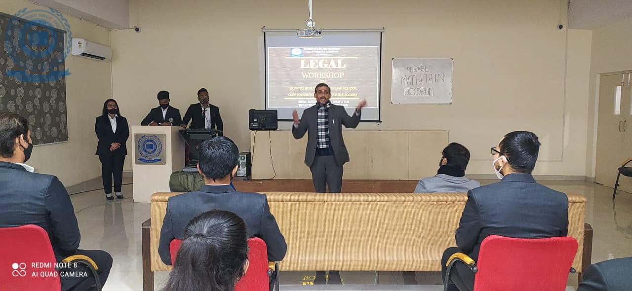 You are currently viewing WORKSHOP ON “HOW TO BE SUCCESSFUL IN LAW SCHOOL”