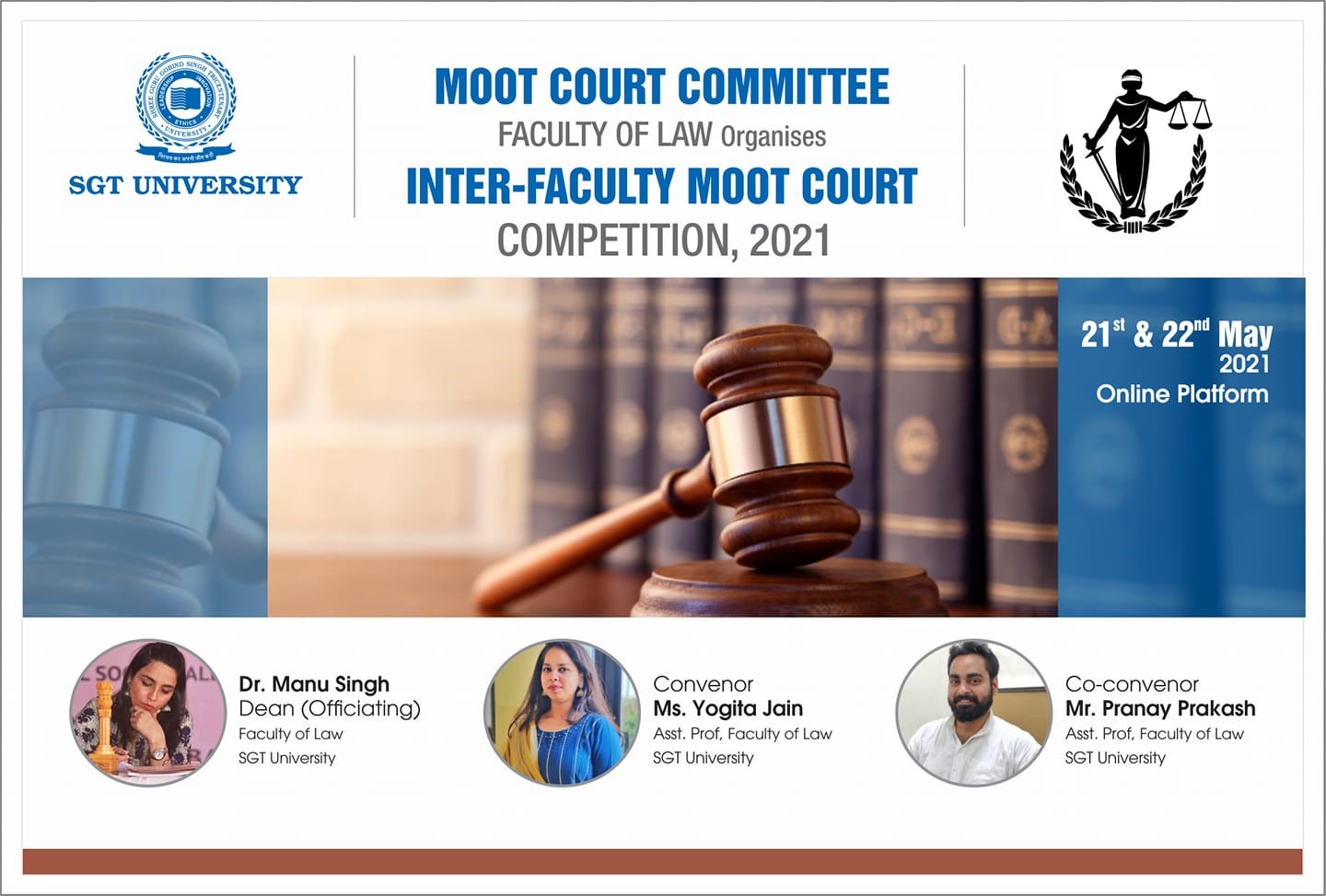 Read more about the article INTRA-FACULTY MOOT COURT COMPETITION