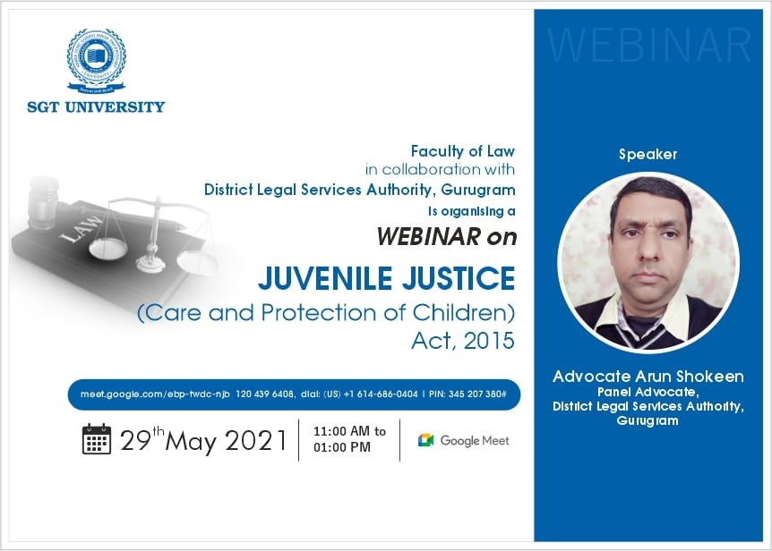 You are currently viewing WEBNIAR ON “JUVENIEL JUSTICE”