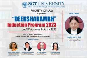 The Induction Program – Faculty of Law