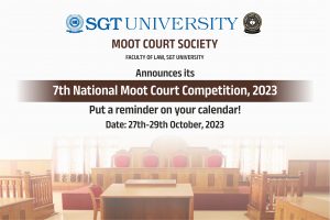 7th National moot Court Competition 2023